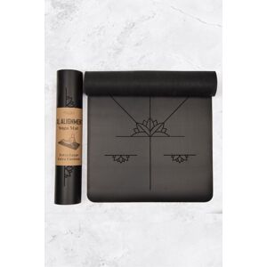 Myga Extra Large Black Alignment Yoga Mat Black Myga Extra Large Black Alignment Yoga Mat Black