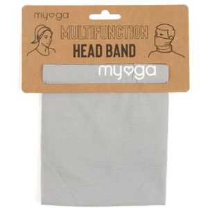 Myga Multi-Functional Head Band in Grey Grey Myga Multi-Functional Head Band in Grey Grey