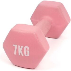 Myga Hexagonal Dumbbell - 7kg Pair in Pink Pink Myga Hexagonal Dumbbell - 7kg Pair in Pink Pink