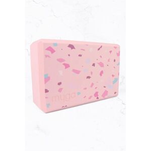 Myga Women's Foam Yoga Block - Terrazzo in Pink Size: 10mm Pink 10mm Myga Women's Foam Yoga Block - Terrazzo in Pink Size: 10mm Pink 10mm