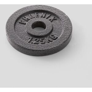 Phoenix Fitness Cast Iron Weight Plate 1 inch Hole in Black Size: 2.5kg Black 2.5kg Phoenix Fitness Cast Iron Weight Plate 1 inch Hole in Black Size: 2.5kg Black 2.5kg