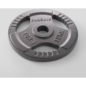 Phoenix Fitness Cast Iron Weight Plate 2 inch Hole in Black Size: 5kg Black 5kg Phoenix Fitness Cast Iron Weight Plate 2 inch Hole in Black Size: 5kg Black 5kg