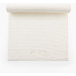 Myga Entry Level Yoga Mat in Cream Cream Myga Entry Level Yoga Mat in Cream Cream