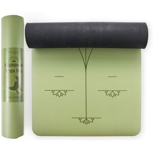 Myga Extra Large Moss Alignment Yoga Mat in Green Green Myga Extra Large Moss Alignment Yoga Mat in Green Green