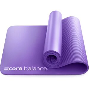 Core Balance Yoga Pilates Mat 10mm Thick Foam Exercise Gym Fitness Carry Strap in Purple Purple Core Balance Yoga Pilates Mat 10mm Thick Foam Exercise Gym Fitness Carry Strap in Purple Purple