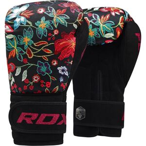 RDX SPORTS Men's RDX FL3 Floral Boxing Gloves in Black Size: 8oz Black 8oz RDX SPORTS Men's RDX FL3 Floral Boxing Gloves in Black Size: 8oz Black 8oz