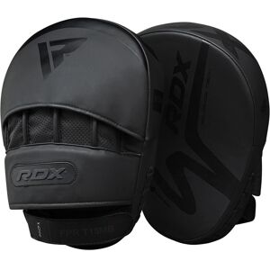RDX SPORTS RDX T15 NOIR Curved Boxing Training Punch Mitts in Black Size: Standard Black Standard RDX SPORTS RDX T15 NOIR Curved Boxing Training Punch Mitts in Black Size: Standard Black Standard