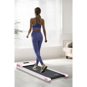 Neo Under Desk Portable Walking Pad Treadmill Adjustable Speed Remote LED Display for Home Office Fitness Exercise Installation-Free in Pink Pink Neo Under Desk Portable Walking Pad Treadmill Adjustable Speed Remote LED Display for Home Office Fitness Exercise Installation-Free in Pink Pink
