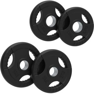 Monstershop Olympic Tri-Grip Rubber Weight Plates Black Pairs Sets 15kg 2.5kg PAIR 5kg PAIR Black Monstershop Olympic Tri-Grip Rubber Weight Plates Black Pairs Sets 15kg 2.5kg PAIR 5kg PAIR Black