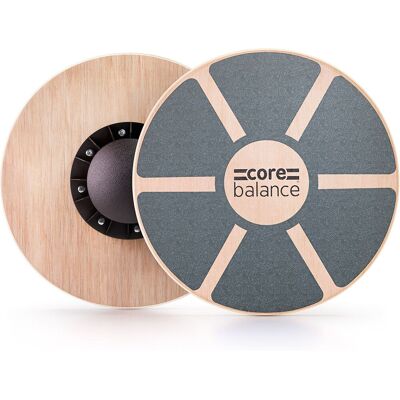 Core Balance Wooden Balance Board Wobble Core Training Rehabilitation Fitness Aid Non Slip in Grey Grey Core Balance Wooden Balance Board Wobble Core Training Rehabilitation Fitness Aid Non Slip in Grey Grey