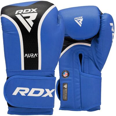 RDX Sports Aura Boxing Glove - Blue - Impact Padding - Boxing Gloves RDX Sports Aura Boxing Glove - Blue - Impact Padding - Boxing Gloves