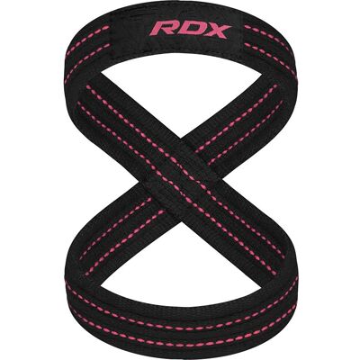RDX SPORTS Gym Lifting Cotton 8 Strap in Pink Size: Small Pink S RDX SPORTS Gym Lifting Cotton 8 Strap in Pink Size: Small Pink S
