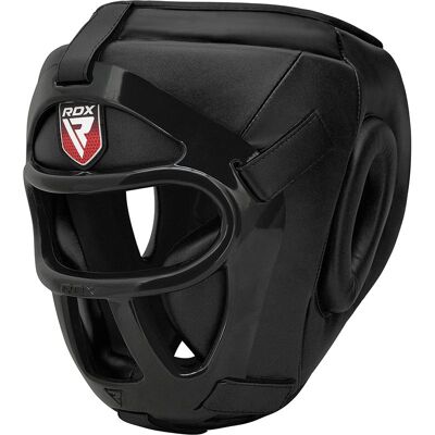RDX Sports T1 Head Guard - Impact-Absorbing, Black RDX Sports T1 Head Guard - Impact-Absorbing, Black