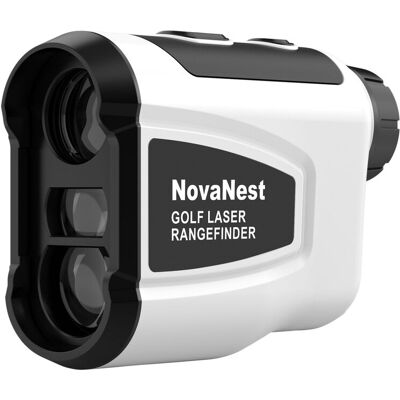 IVACHY High-Precision 6X Optical Lens Laser Golf Range Finder in White White IVACHY High-Precision 6X Optical Lens Laser Golf Range Finder in White White