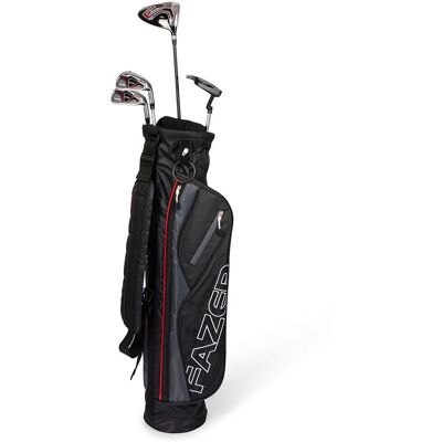 Fazer Men's CTRX Starter Golf Set - Carry Bag in Black Black Fazer Men's CTRX Starter Golf Set - Carry Bag in Black Black