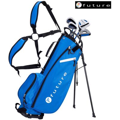 Future Junior Golf Club Set Left Handed in Blue Size: 10-12 Blue 10-12 Future Junior Golf Club Set Left Handed in Blue Size: 10-12 Blue 10-12