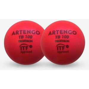 Artengo Decathlon 9Cm Foam Tennis Ball Tb100 Twin-Pack