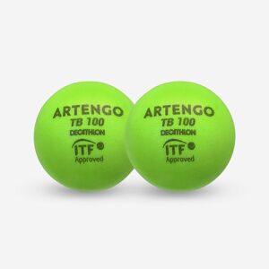 Artengo Decathlon 9Cm Foam Tennis Ball Tb100 Twin-Pack
