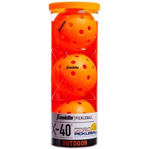 Franklin X-40 Pickleball Balls (Pack of 3) in Red Red Franklin X-40 Pickleball Balls (Pack of 3) in Red Red