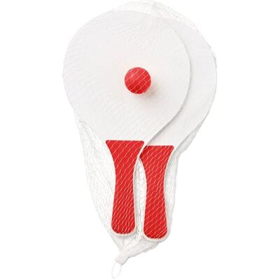 MidOcean Mini Match Small Beach Tennis Set in Red Red MidOcean Mini Match Small Beach Tennis Set in Red Red
