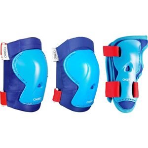 Oxelo Decathlon 2 X 3-Piece Inline Skating Scooter Skateboard Protective Gear Play