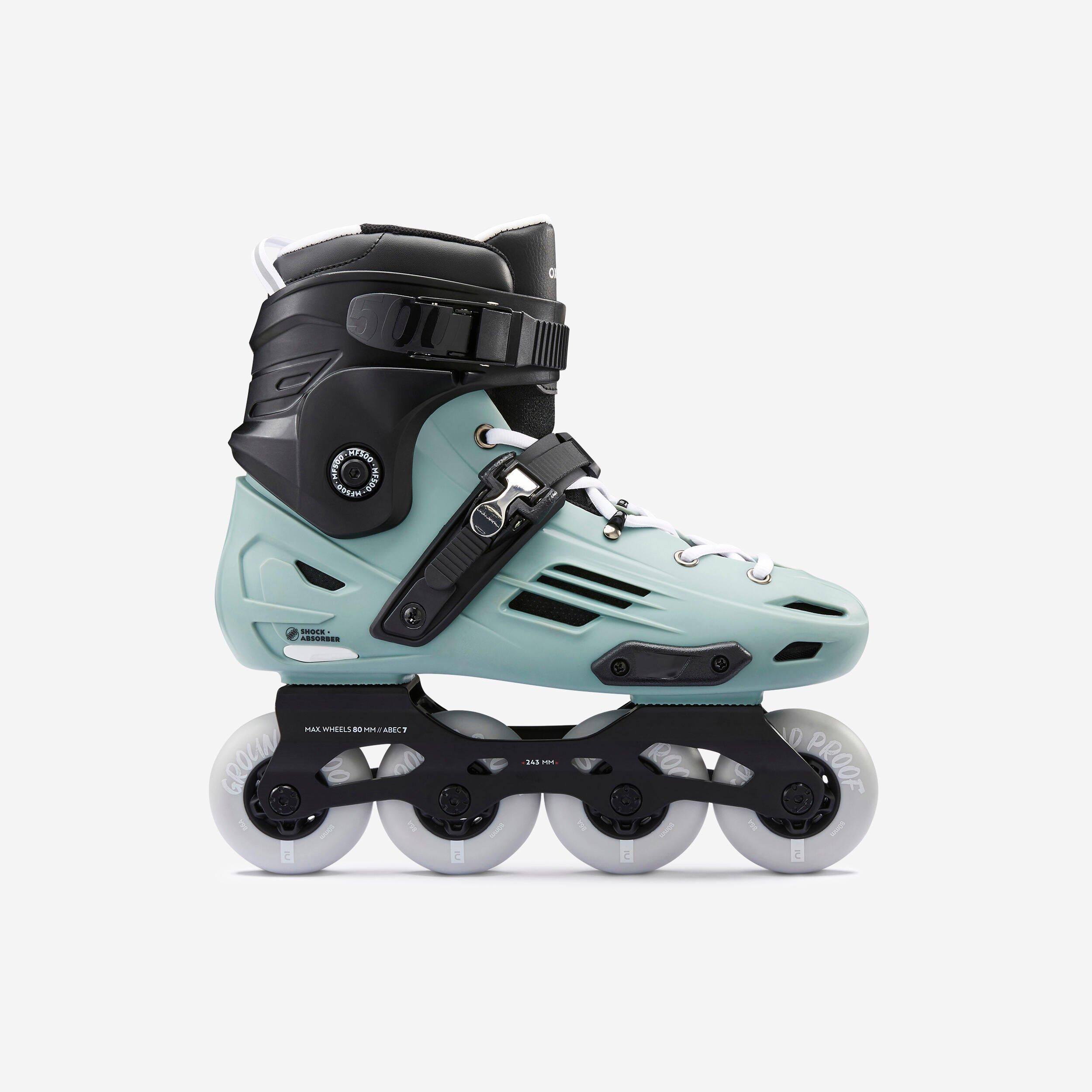 Oxelo Decathlon Adult Freeride Inline Skates Mf500 - Light