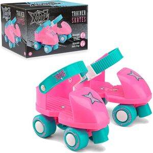 Xootz Beginner Trainer Skates, My First 4 Wheel Quad Roller Skates Multicolor Xootz Beginner Trainer Skates, My First 4 Wheel Quad Roller Skates Multicolor