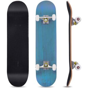 Gymax Skateboard Complete Cruiser 79 x 20 cm With ABEC-7 Ball Bearings in Dark Blue Dark Blue 79 x 20 cm Gymax Skateboard Complete Cruiser 79 x 20 cm With ABEC-7 Ball Bearings in Dark Blue Dark Blue 79 x 20 cm