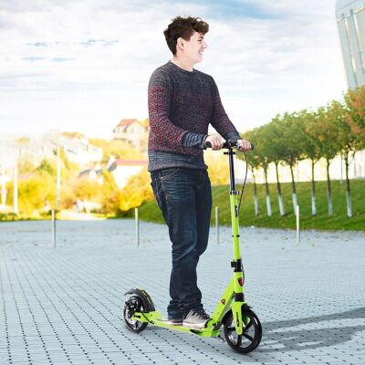 HOMCOM Foldable Dual Brake System, Shock Mitigation System in Green Green HOMCOM Foldable Dual Brake System, Shock Mitigation System in Green Green