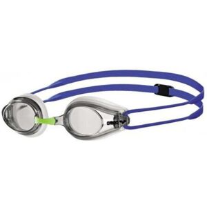 Arena Tracks Swim Goggle - Clear Lens - White / Blue