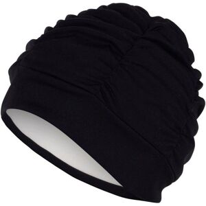 Fashy Pleated Fabric Swim Cap