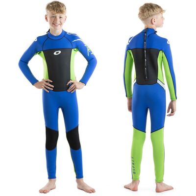 Osprey Action Sports Origin Full Length Wetsuit - Surf, Kayak, Bodyboard in Blue Size: Medium Blue M Osprey Action Sports Origin Full Length Wetsuit - Surf, Kayak, Bodyboard in Blue Size: Medium Blue M