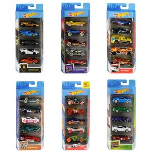 Hot Wheels 5 Cars Gift Pack (Styles Vary, One Supplied)