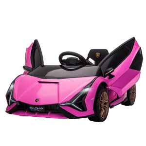 HOMCOM Lamborghini SIAN 12V Kids Electric Ride On Car Toy Remote Control