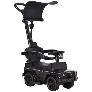 HOMCOM Kids Ride-on Push Car 3 in 1 Benz G350 Baby Walker Toddler Foot to Floor Slider