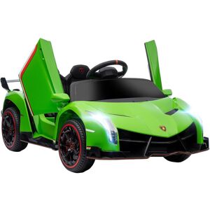 HOMCOM Lamborghini Veneno Licensed 12V Kids Electric Car with Remote