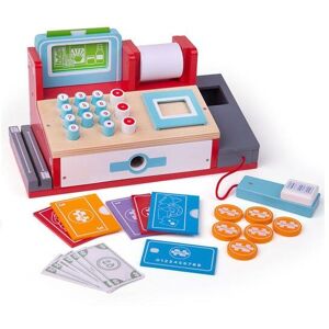 Bigjigs Toys Shop Till with Scanner Toy