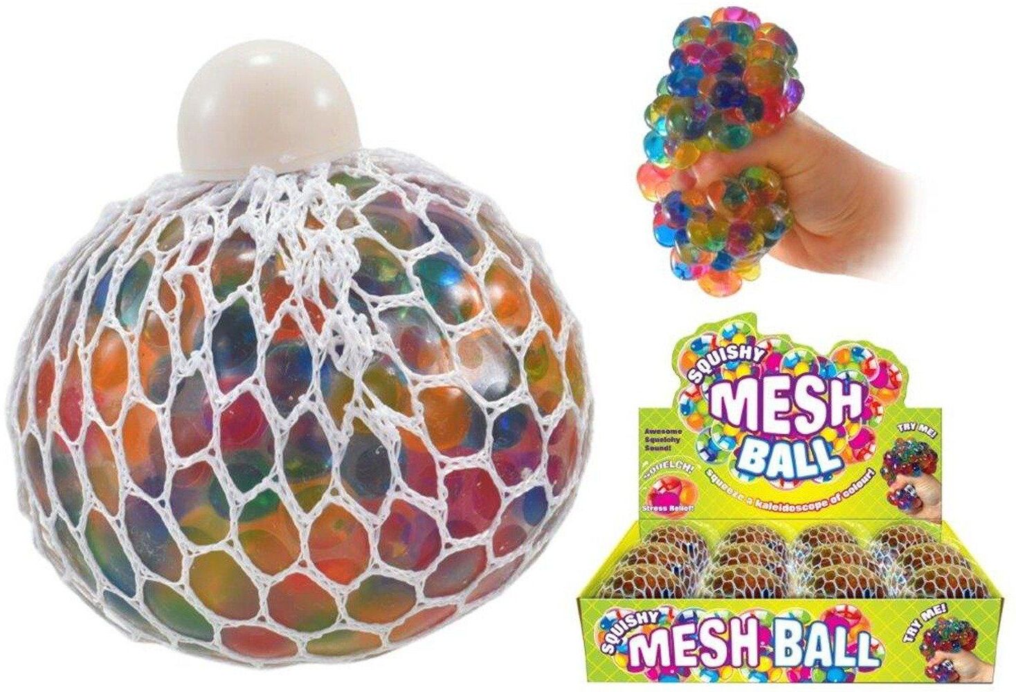 Kandy Toys Squishy Colour Mesh Ball