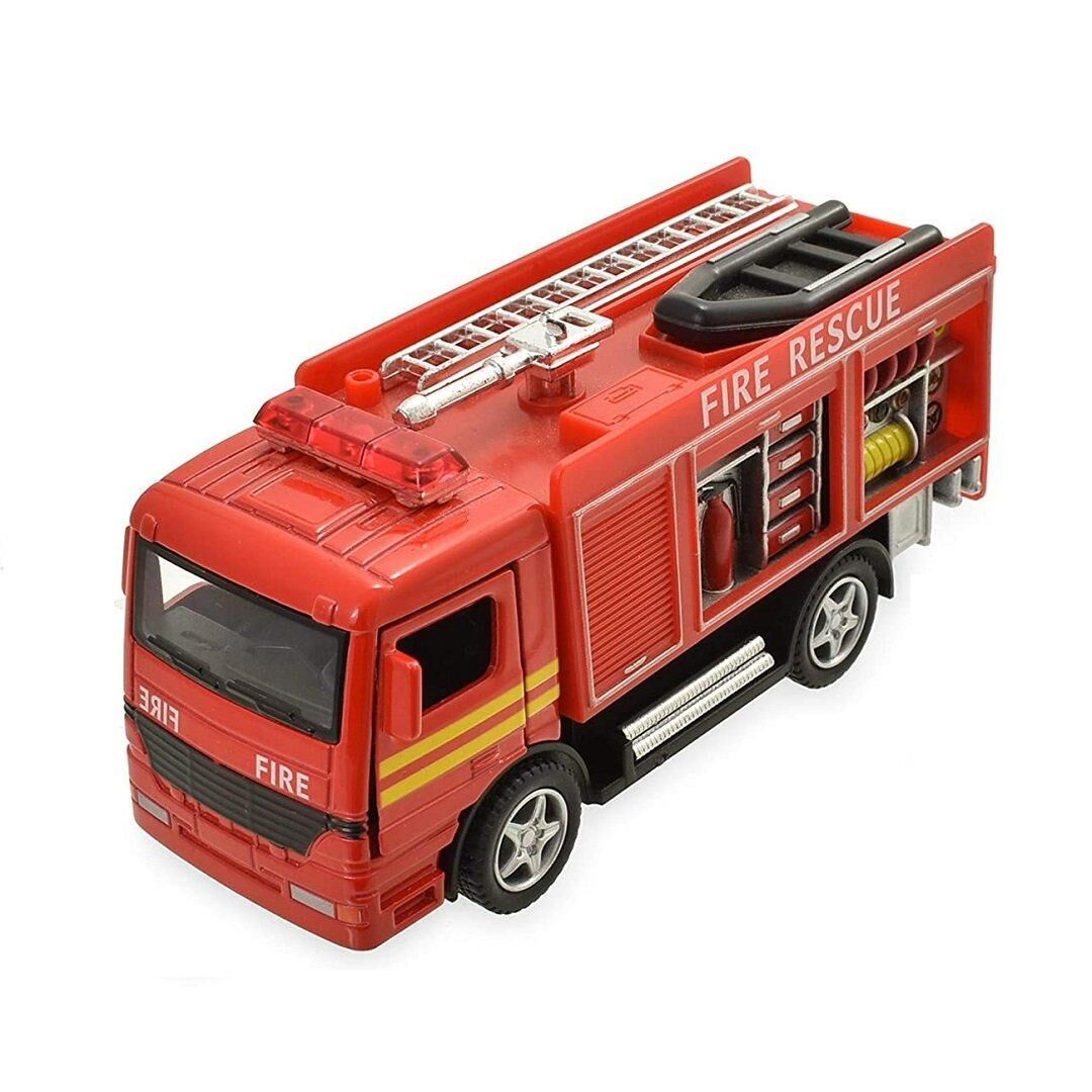 Kandy Toys Die Cast Pull Back Fire Engine