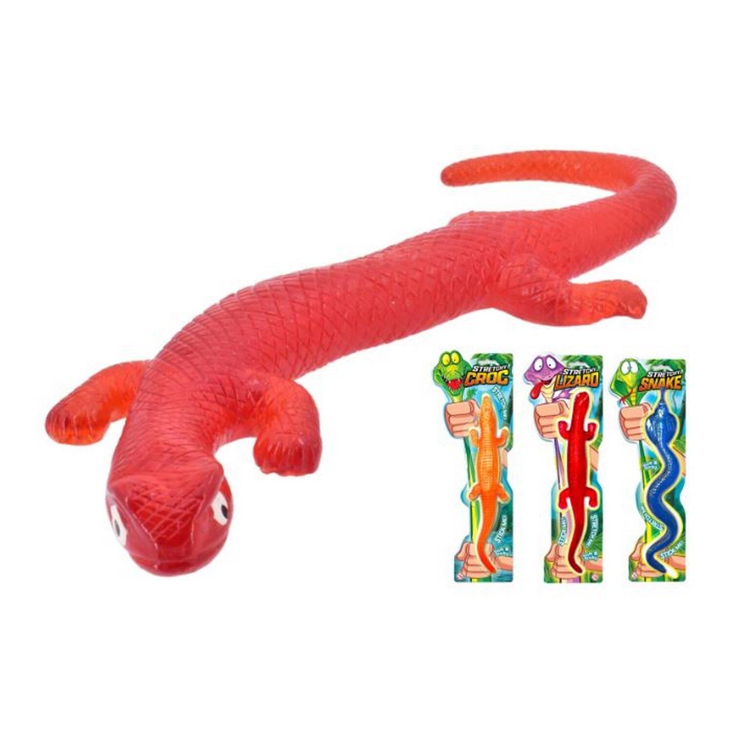 Kandy Toys Large Stretchy Animal 34cm (Croc, Snake or Lizard)