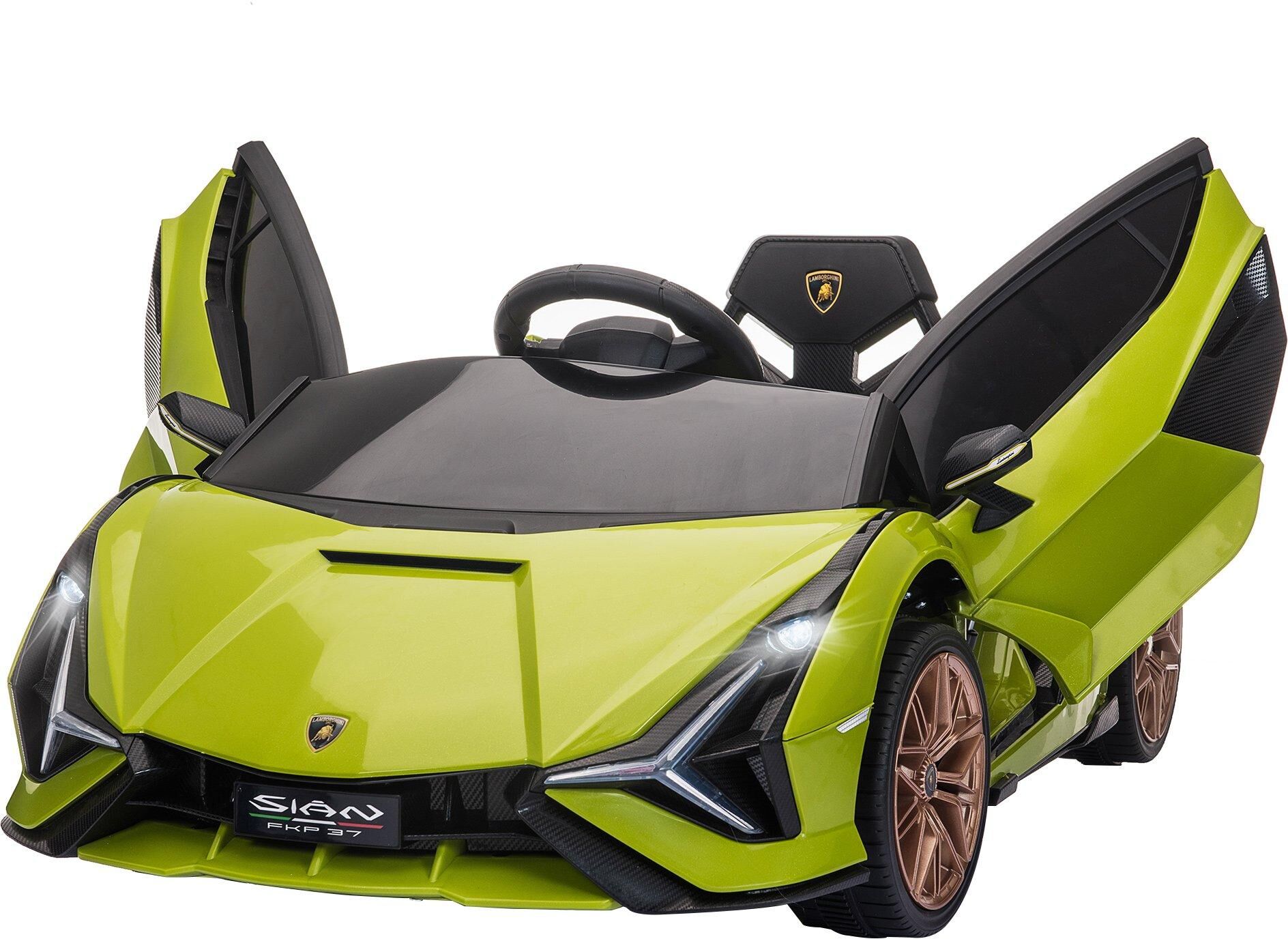 HOMCOM Lamborghini SIAN 12V Kids Electric Ride On Car Toy Remote Control