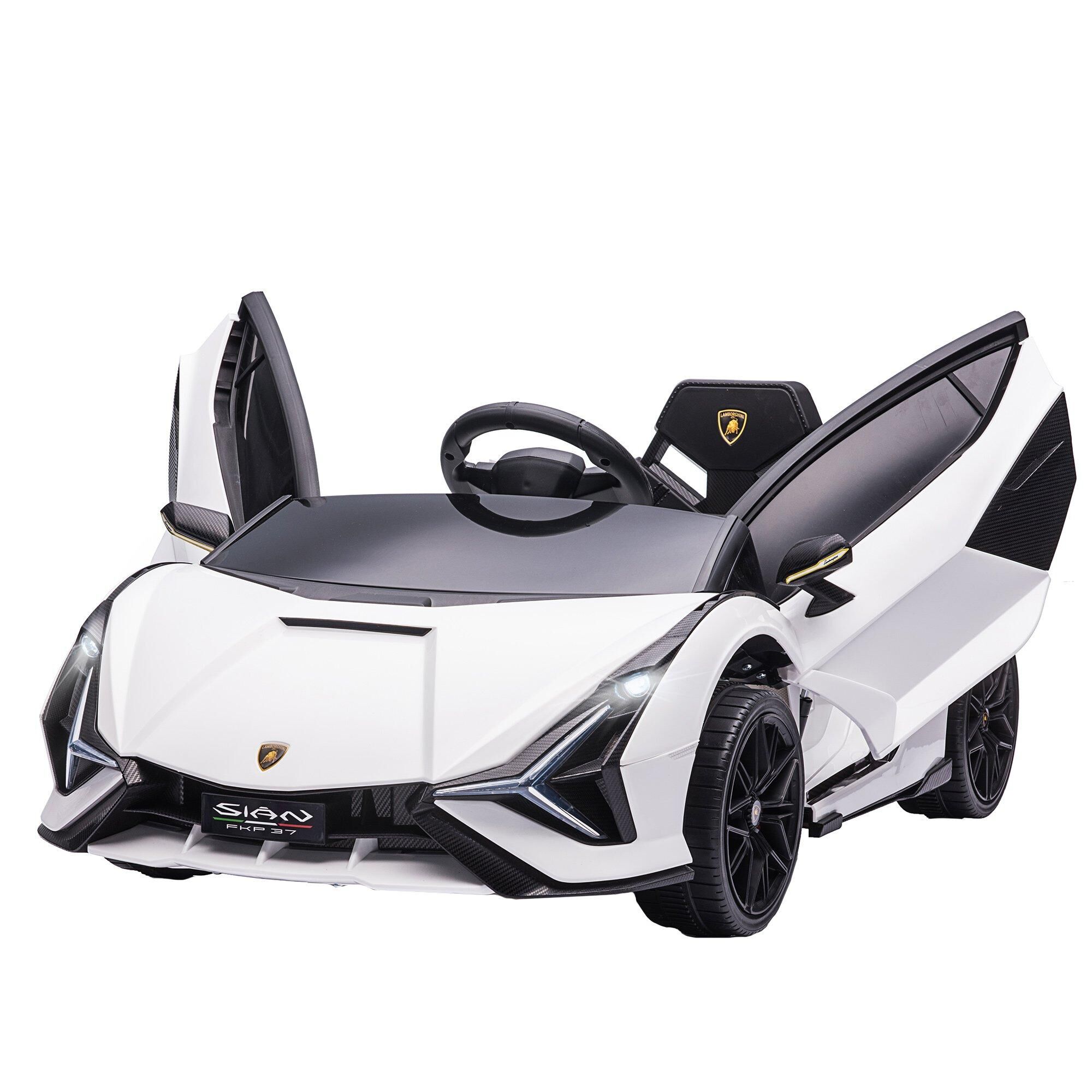 HOMCOM Lamborghini SIAN 12V Kids Electric Ride On Car Toy Remote Control