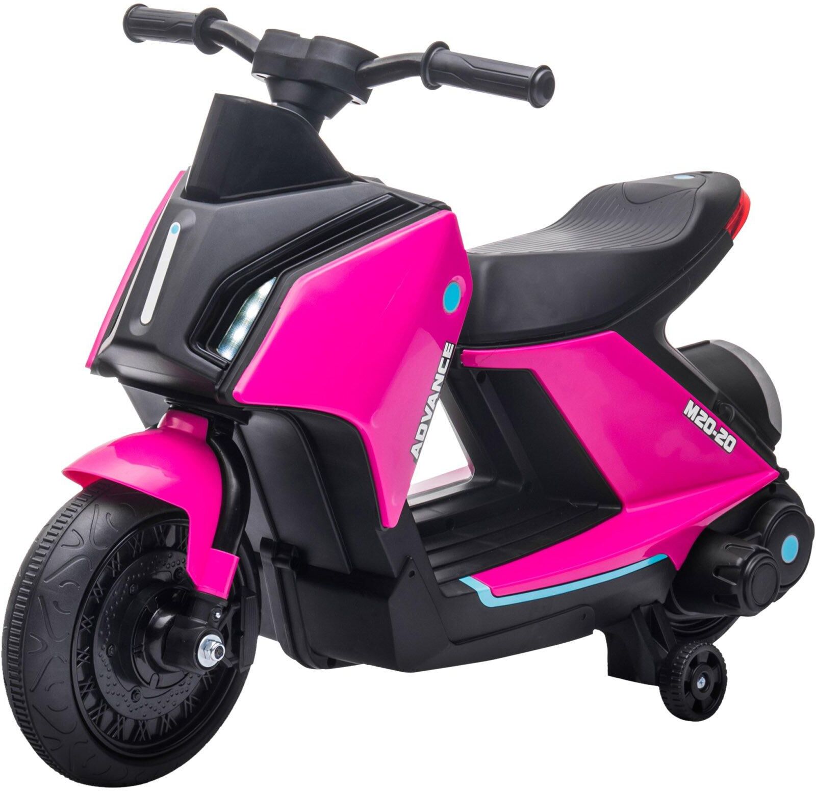 HOMCOM Kids Electric Motorcycle Ride-On Toy 6V Battery Powered