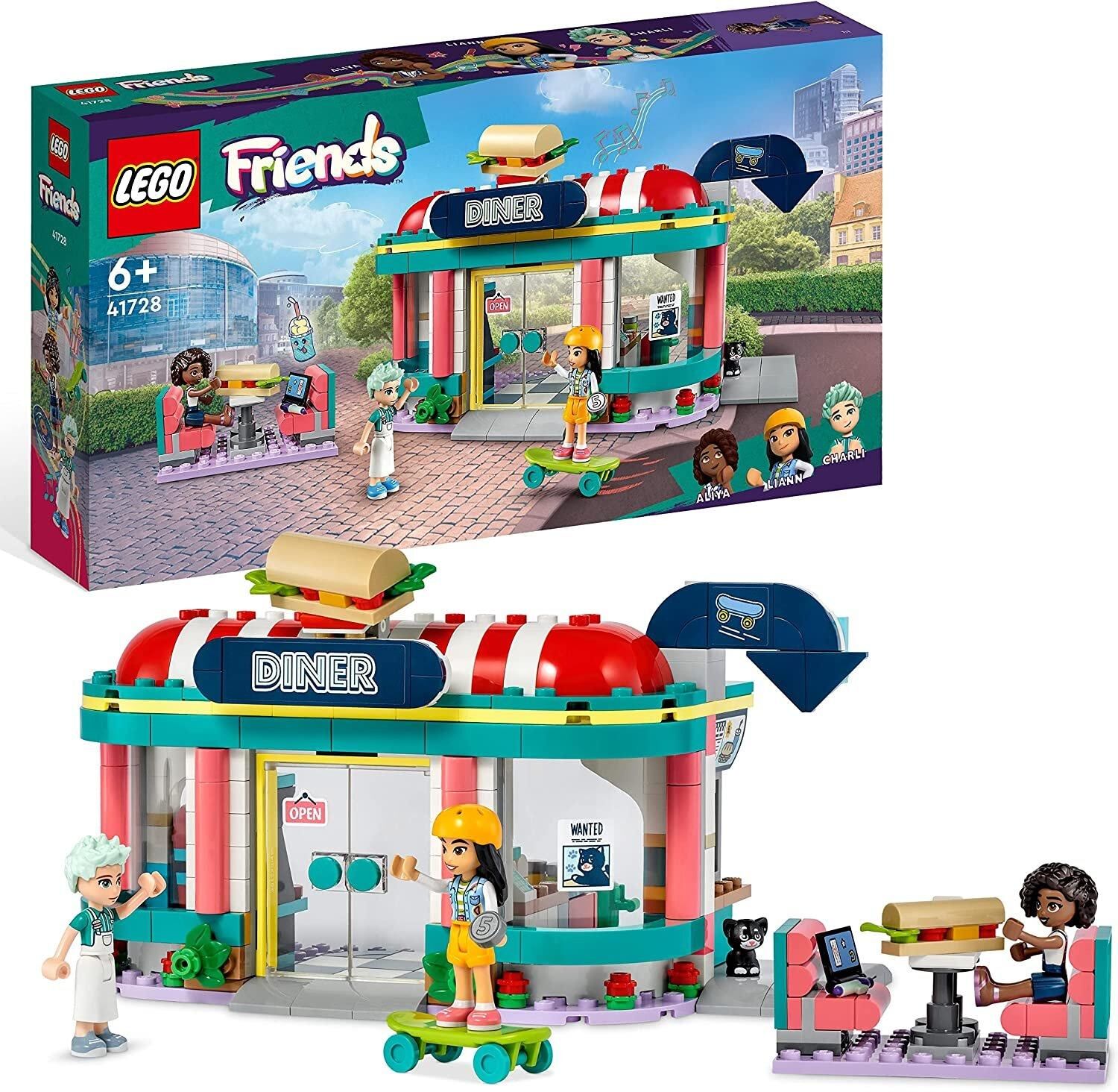 Lego 41728 Friends Heartlake Downtown Diner Restaurant