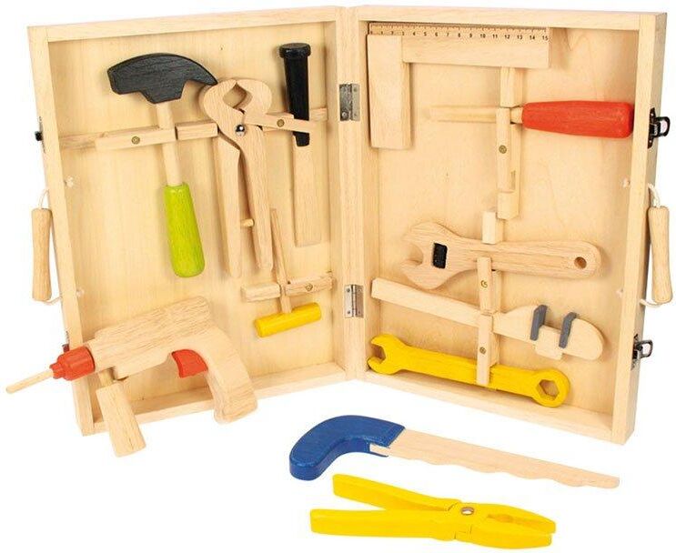 Bigjigs Toys Carpenters Tool Box Toy