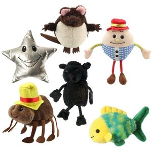 The Puppet Company Finger Puppets Nursery Rhymes Set Multicolor The Puppet Company Finger Puppets Nursery Rhymes Set Multicolor