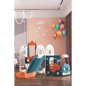 Living and Home 3-in-1 Children Toddler Swing and Slide Set Climber Playset Multicolor Living and Home 3-in-1 Children Toddler Swing and Slide Set Climber Playset Multicolor