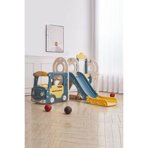 Living and Home 3-in-1 Children Toddler Swing and Slide Set Climber Playset Multicolor Living and Home 3-in-1 Children Toddler Swing and Slide Set Climber Playset Multicolor