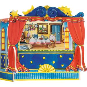 Goki Finger Puppets Theater - Interchangeable Backdrops Goki Finger Puppets Theater - Interchangeable Backdrops