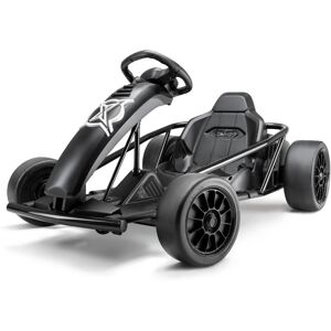 Xootz Comet Electric Go Kart Ride on Racing Go Kart 2 Speed With Drift Mode & Reversing Steering Wheel & Pedals 2 X 12V Rechargeable Batteries Custom Black Xootz Comet Electric Go Kart Ride on Racing Go Kart 2 Speed With Drift Mode & Reversing Steering Wheel & Pedals 2 X 12V Rechargeable Batteries Custom Black